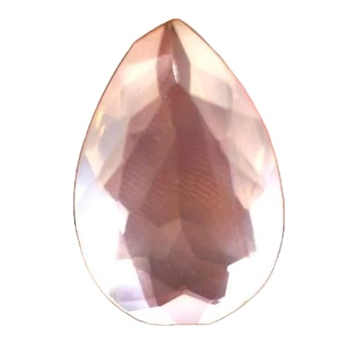 Quartz rose en poire pour réparer un bijou cassé ou créer un pendentif personnalisé