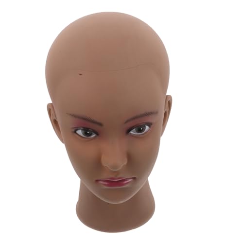 SHERCHPRY Tête De Mannequin Femme Pour Perruques Maquillage Et Formation Coiffure Support De Lunettes Et Affichage De Casquettes