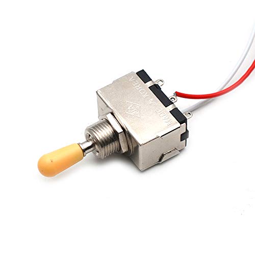 Saphue Guitar Wiring Harness Set Prewired 500K Pots 3 Way Toggle Switch Wiring Harness Kit With 6.35 Output For Electric Guitar #TOP2