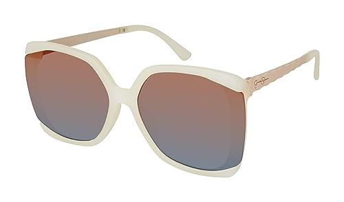 Jessica Simpson Women's J6201 Chic Oversized Square Sunglasses with UV400