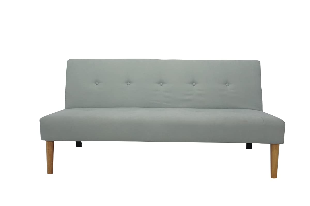 ITALFROM Divano Sofà Bed AZZURRO 165X85X83 cm Senza Braccioli Letto 2 Piazze