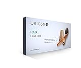 ORIG3N Genetic Home Mini DNA Test Kit, Hair