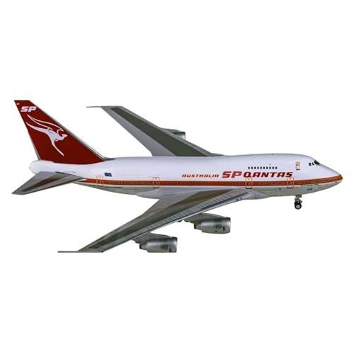 Aviones clásicos de colección Qantas 747SP VH-EAA escala 1:400 en metal para maquetas