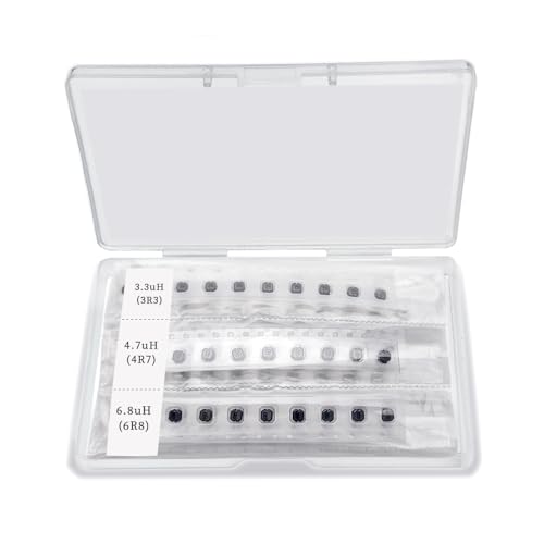15Values*10Pcs=150Pcs CD32 SMD Power Inductor Kits 1uH 1.5uH 2.2uH 3.3uH 4.7uH 6.8uH 10uH 15uH 22uH 33uH 47uH 68uH 100uH 150uH 220uH Wire Wound Chip Inductors