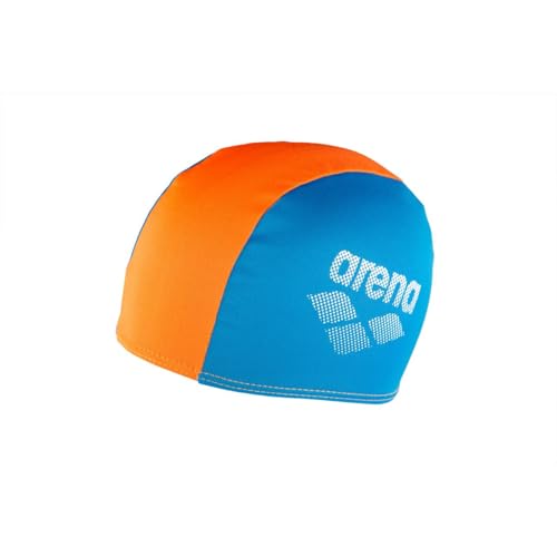 ARENA Bonnet De Bain Polyester Ii Pour Enfants, Cuffia Da Nuoto Unisex Bambini, Multicolore, Taglia unica