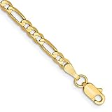 pulsera oro florentino 14k Su Jewel es presentado en una atractiva caja de regalo