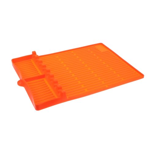 FUNOMOCYA Grill Accessories BBQ Grill Mats Silicone Utensil Rest Non-Slip BBQ Liner Versatile Kitchen Tool Holder