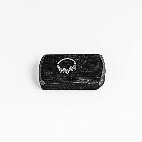 Alagia Unique Nose Ring, 925 Sterling Silver Nose Hoop Piercing, Indian Tribal Style, 20G Nose Ring, Handmade Body Jewelry thumb #5