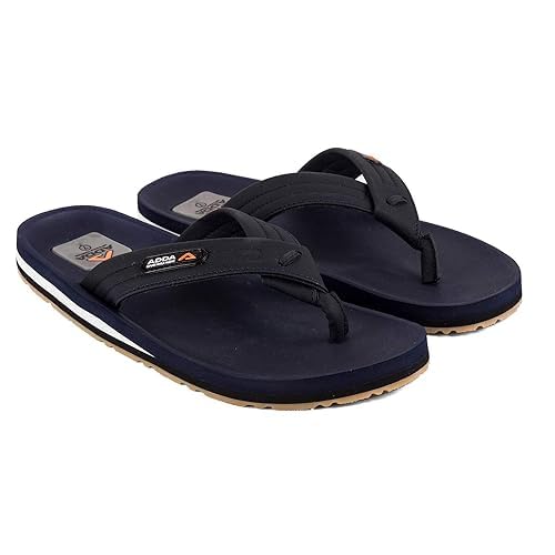 ADDA Men's Slipper || Daily Use Casual Slippers || Durable & Comfortable| Lightweight | Fashionable | Super Soft | Outdoor | Thong Flip-flops for Men