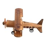 Design vintage: l'arredamento antico dell'aeroplano presenta un design vintage che conferisce fascino a qualsiasi spazio, ideale per chi apprezza l'estetica