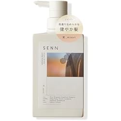 SENN Sen All-in-One Shampoo Fruit_Minori Scented, Non-Silicone, 13.5 fl oz 400 ml, No Rinse or Conditioner Required, Rinse in Shampoo, Scalp Care, Keratin, Hematin, Hlycoshi Care Treatment