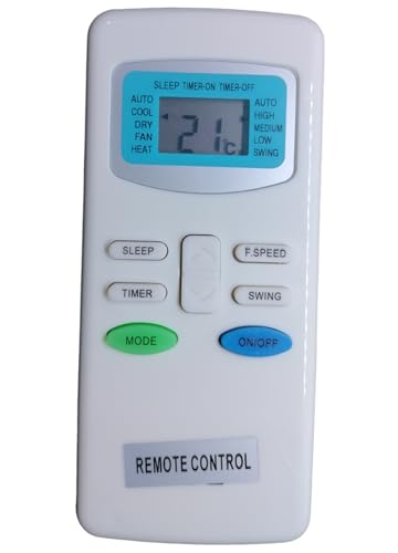 Image of Sanavya AC Remote Control - Compatible Replacement for Split & Window Air Conditioners - Replicates Genuine Remote Functions (Godrej AC Remote 17)