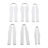 Pumixiy Kamera-Reparaturwerkzeug-Set aus Aluminiumlegierung, 9-teiliges Präzisionsschlüssel-Set, mit mehreren Größen, für professionelle Wartung und Anpassung, Silber (6-teiliges Set)