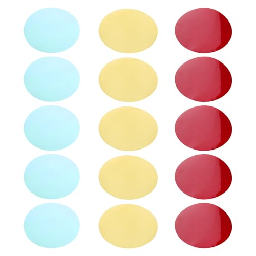 Película de corrección de luz LED SEWACC filtros cálidos de 10 cm y 15 piezas para iluminación