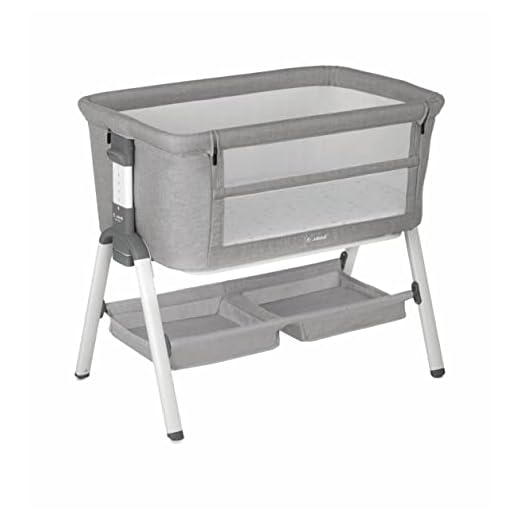 Jané Baby Next, Cuna Colecho, a Partir de 0 Meses, Apta para Todas las Camas, Regulable 6 Alturas, Incluye Colchón y Sábana Bajera