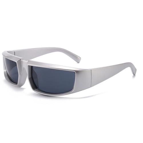 Cycling Sports Sunscreen Punk Hip Hop Party sunglasses sunglasses Y2K Futuristic Clear View Windproof