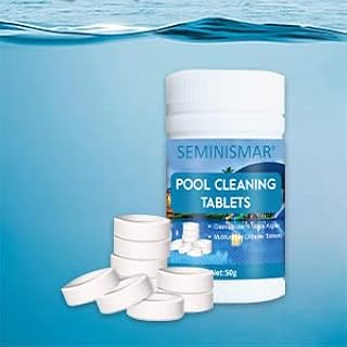 Multifunction Chlorine,Chlorine Granules,Hot Tub Chlorine,Chlorine Tablets,Pool Cleaning Tablets,Pool Cleaning Tablets,Chlorine Tablets For Hot Tub,Suitable For Swimming Pool,Hot Tub,Spa,50g
