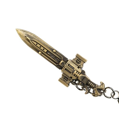 Image of Starforged Warhammer 40000 Thunderhammer & Thunderhead KeyChain Space Marines Astartes WH40 Jewelry
