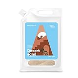 BUCATSTATE Dust-Free Desert Sand Hamster Bath Sand Reptile Sand for Small Animals Pets 5.5lb/2.5kg (Granular Sand)