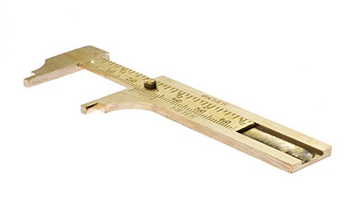 Calibrador de latón 2-1/2 pulgadas SE miniatura 3