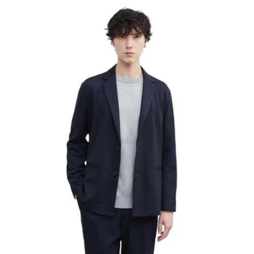 [タケオキクチ] JUST ONE LAYER ダウンファブリック テーラード ジャケット ネイビー（094） 03（L）