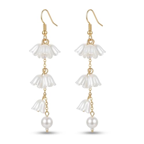 Kruckel Flower Dangle Earrings for Women | Color your spring with our Flower Stud Earrings. Wear yours as a reminder of all the loved ones in your life and style them with other pieces from our collection for a coordinated look. | Great Gift for Women to Make Her Feel the Love