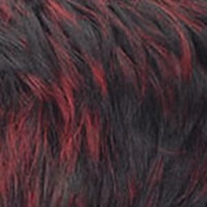 Miniatura 4 de Freetress - Peluca orgánica con parte en U natural yaky recta (28 pulgadas, P1BRD)