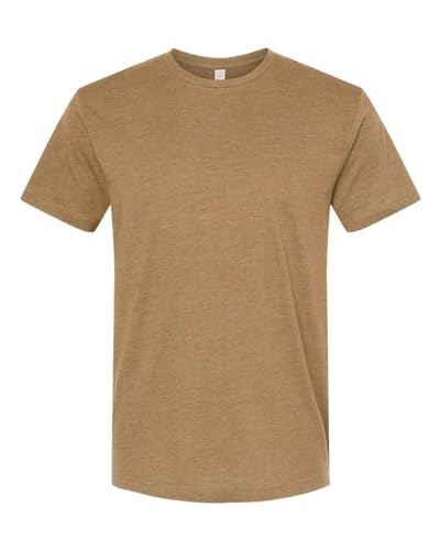 LAT Mens Fine Jersey Short Sleeve Tee (6901), Vintage Coyote Brown