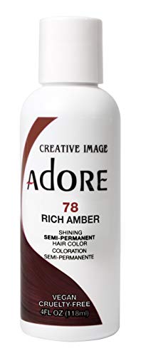 Color Semi Permanente Adore #078 Rich Amber 118ml Pack 6