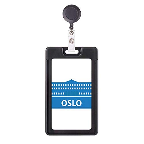 Funda retráctil para tarjetas para evitar pérdidas con emblema de Oslo