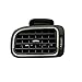 Air Conditioner Outlet for VW for Polo 5 6R 6C 2014-2017 Car Front Dashboard Air Conditioning Outlet A/C Vents Car Air Vent Outlet(Chrome Left)
