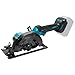 6 Zoll Akku Handkreissäge Kompatibel mit Makita 18V, Bürstenlose Kreissäge 5800RPM, Einstellbarer Schnittwinkel 0-45°, Schnitttiefe 55mm, Handkreissäge für Holz, Metall (ohne Akku und Sägeblättern)