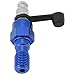 ZJchao Banjo Bleed Screw, Banjo Nut Motorcycle Brake Caliper Bleed Screw Universal with Washers for Car (Blue)