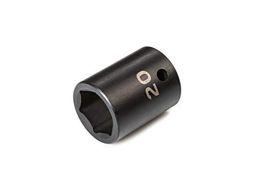 Image of TEKTON 1 /2 Inch Drive x 20 mm Shallow 6-Point Impact Socket | SID22120