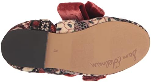 Sam Edelman Girls Felicity Kids Ballet Flat, Ivory Multi/Canyon Orange, 4 Big | Image 3