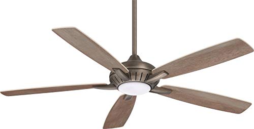 Minka-Aire F1001-HBZ Dyno XL 60" Five Blade Indoor Smart Ceiling Fan with Three
