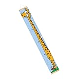 SOIMISS Holzrahmen-maßlatte für Junge Mädchen Wandaufhängung für Kinderzimmer Wachstumstabelle zum Aufhängen für Jungen Maßeinheit für Körpergröße Cartoon-motiv mit Messlatte