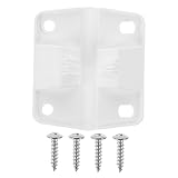 Et fiable : ensemble de charnières est fiable, garantissant une utilisation pour les boîtes , les charnières de glacière, remplacement des charnières de glacière en plastique