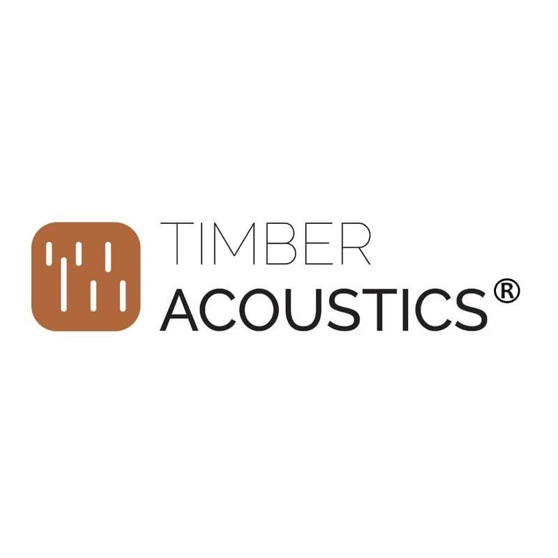 Image of Timber Acoustics | X14 Control Absorption Panels | Rockwool | German Pine | Room Acoustics & Soundproofing | 1' x 4' x 3 inch [Set of 3] NRC > 0.90 (Dark Blue)