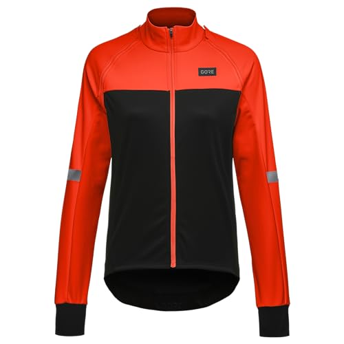 GOREWEAR Phantom Jacke Damen, Black/Fireball, 42