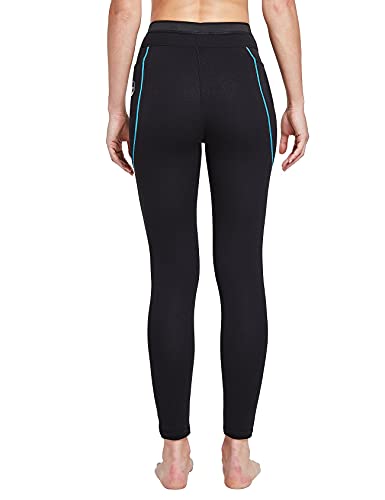 Fitst4 Wetsuit Pants Women's 2.5Mm Neoprene Surf Pants Keep Warm For Water Aerobics Diving Surfing Swimming Snorkeling Canoeing Paddling Kayaking Blue 2Xl #TOP2