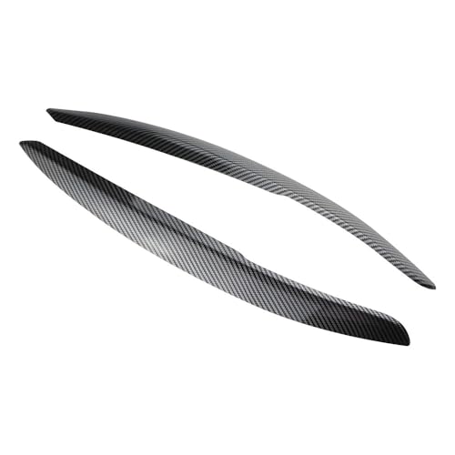 Sourcil phare Polo 6R 6C protection paupière ABS noir brillant