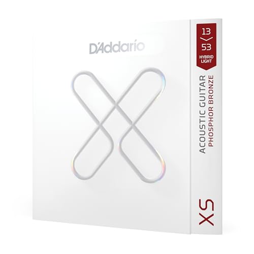 D'Addario Acoustic Guitar Strings, XS Phosphor Bronze Coated