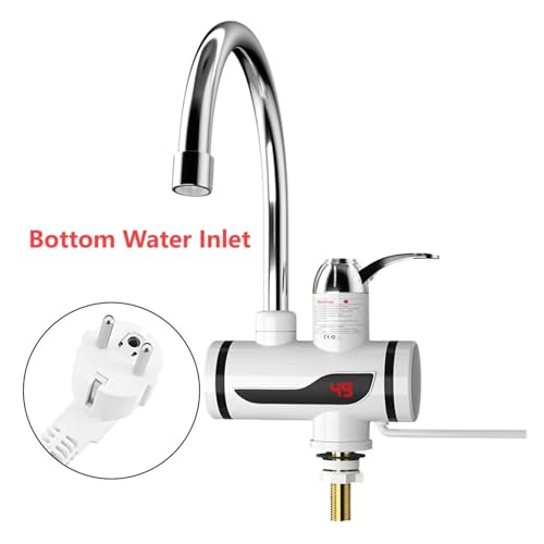 Grifo eléctrico para baño de 3000W ideal para renovar el aseo y tener agua templada 3