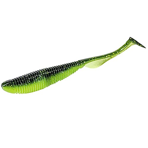 Molix RA Shad 3" (8 pcs) col. UV Watermelon Gold Chart, Yellow