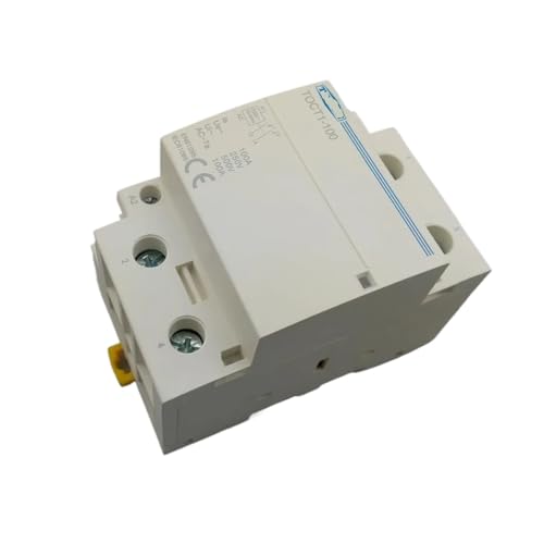 Contacteur modulaire CA domestique TOCT1 2NO 100A pour pompe à chaleur