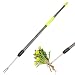 KLDOLLAR Weed Puller Tool, 48" Long Handle Weeder Puller Tool with Soft Foam Grip, Upgrade V-Shaped Forks Weed Remover Tool for Easy Weed Removal & Deeper Root Digging Gardening Hand Tools