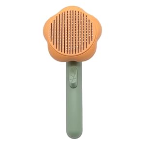 Cat Brush, Dog Hair Remover, Shedding Grooming Tool, Loose Massage Comb, Pet Cleaning Accessory for Kitten, Flea, Bath, Indoor, and Pet Supplies Use, 7.56×3.27×2.56 inches