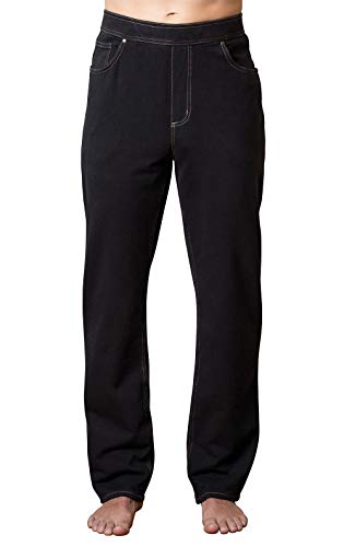 PajamaJeans Mens Jeans - Elastic Waist Pants Men