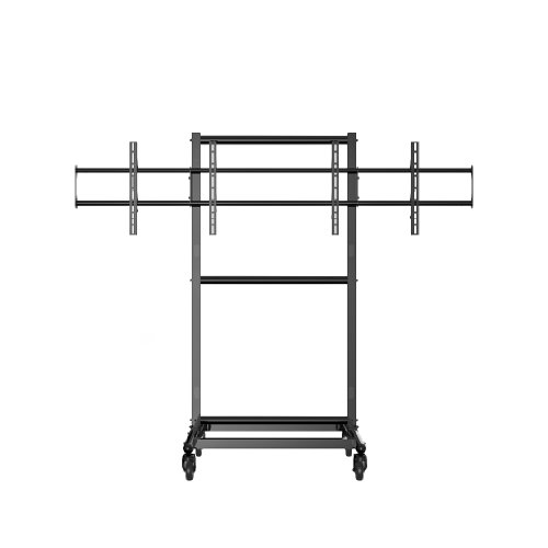 Carrito Móvil Ergonómico Doble CT-OS37-NS para TV 32"-46" miniatura 2